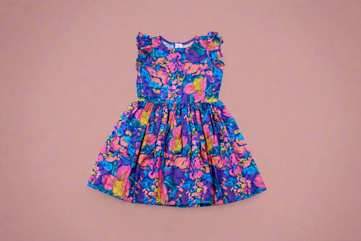 100% Pure Cotton Floral Frocks