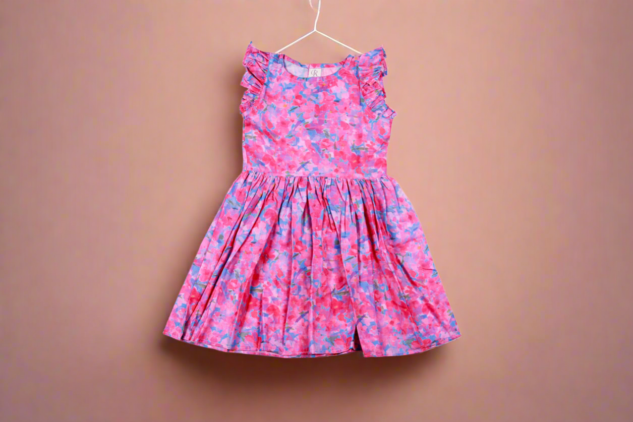 100% Pure Cotton Floral Frocks