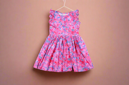 100% Pure Cotton Floral Frocks