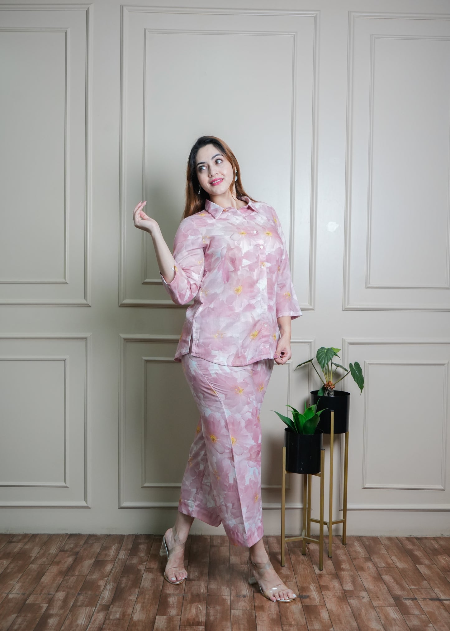 Soft Pink Co-ord Set - Blooming Bliss Set